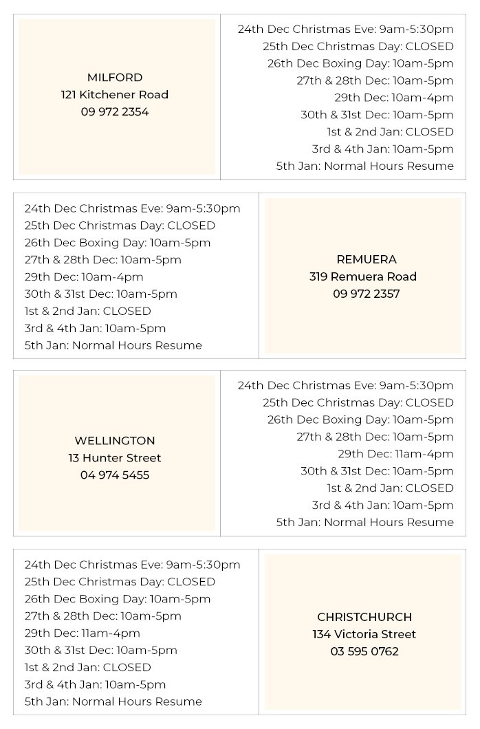 store holiday hours
